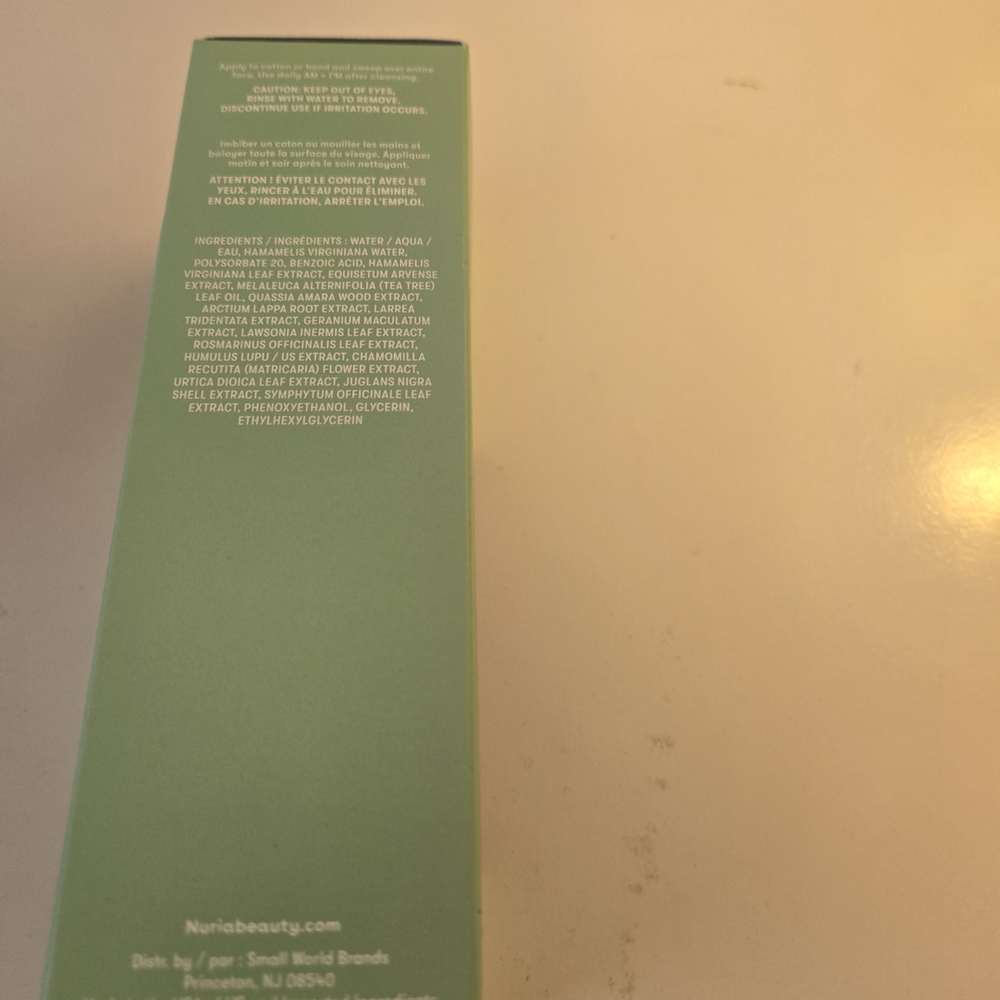 Nuria Pore-Minimizing Toner - Picture 5 of 6